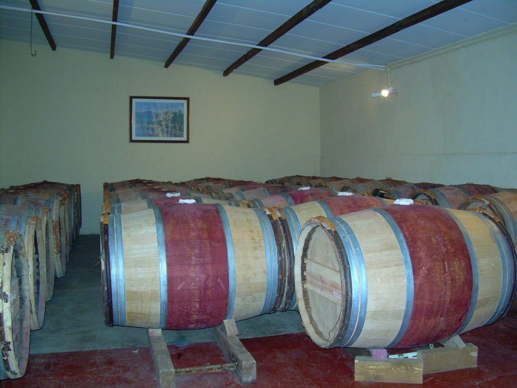 Tonneaux de vins